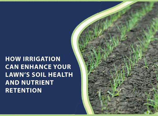 灌溉引导草坪土壤健康和养分保留方式